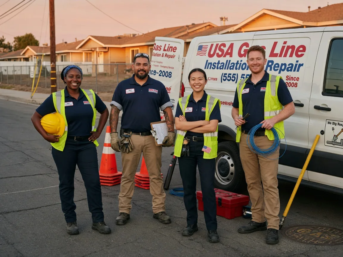 Gas Line Installation company in Mound City, SD